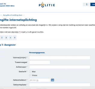 Aangifte Internet Oplichting