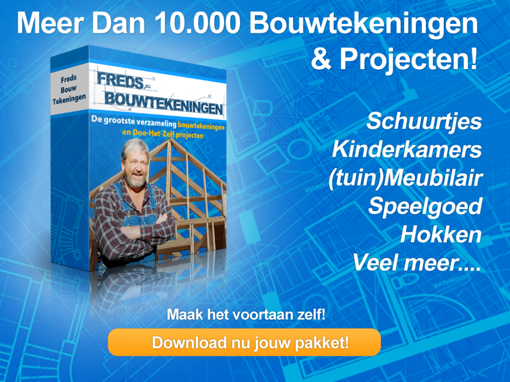 10.000 bouwtekeningen & Doe het zelf projecten