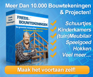 Fred's Bouwtekeningen 10.000 bouwtekeningen & Doe het zelf projecten